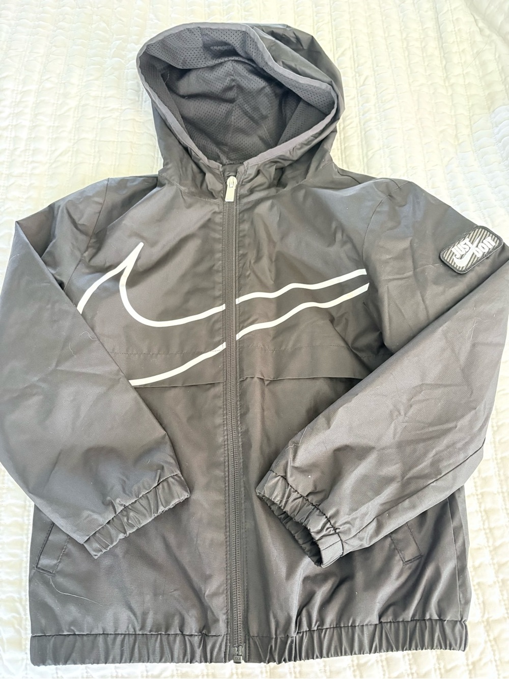 Nike Black Hooded Rain Jacket / windbreaker